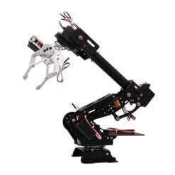 Kit Robot Móvil con Garra G8 + Control Joystick
