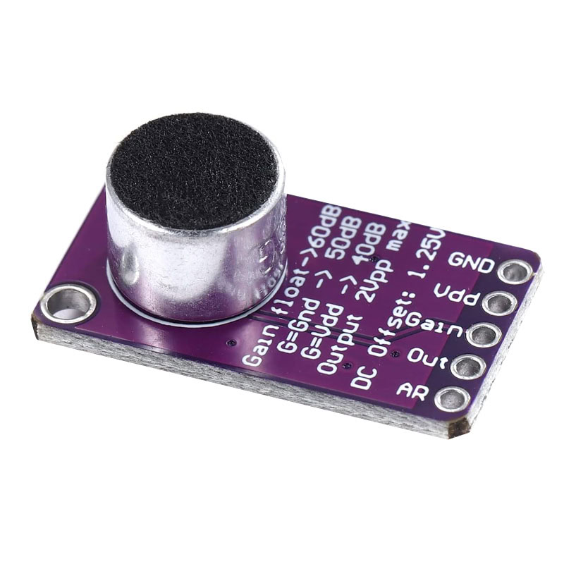 MAX9814 Micrófono con Amplificador