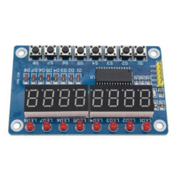 TM1638 Teclado con Display 7 Segmentos y LEDs V3