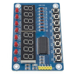 TM1638 Teclado con Display 7 Segmentos y LEDs V4