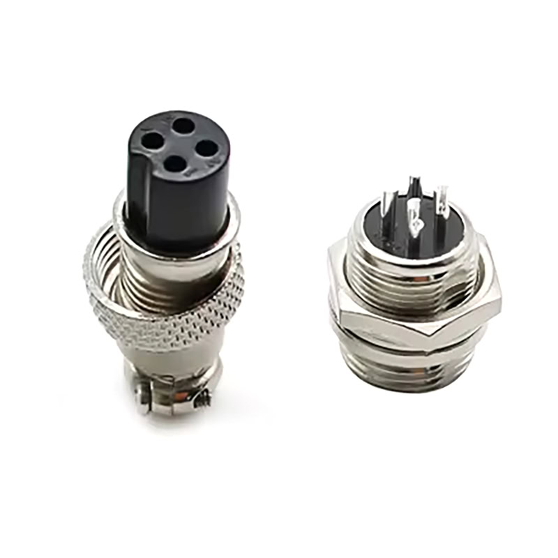 Conector Aviación GX16 4P