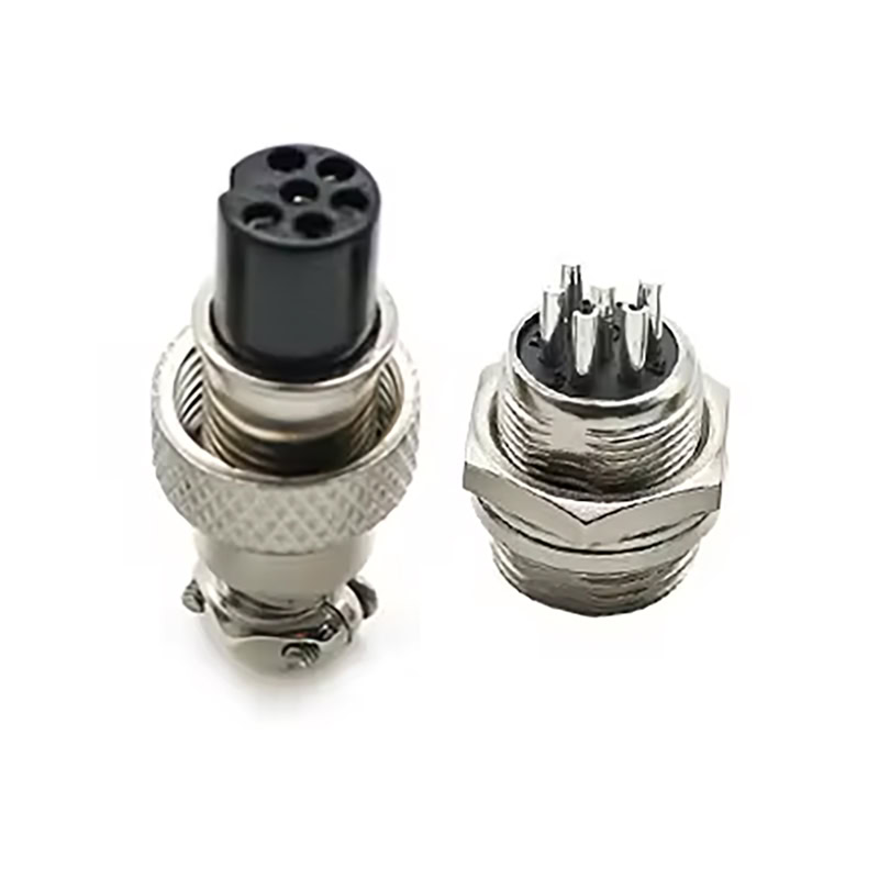 Conector de Aviación GX16 6 Pines