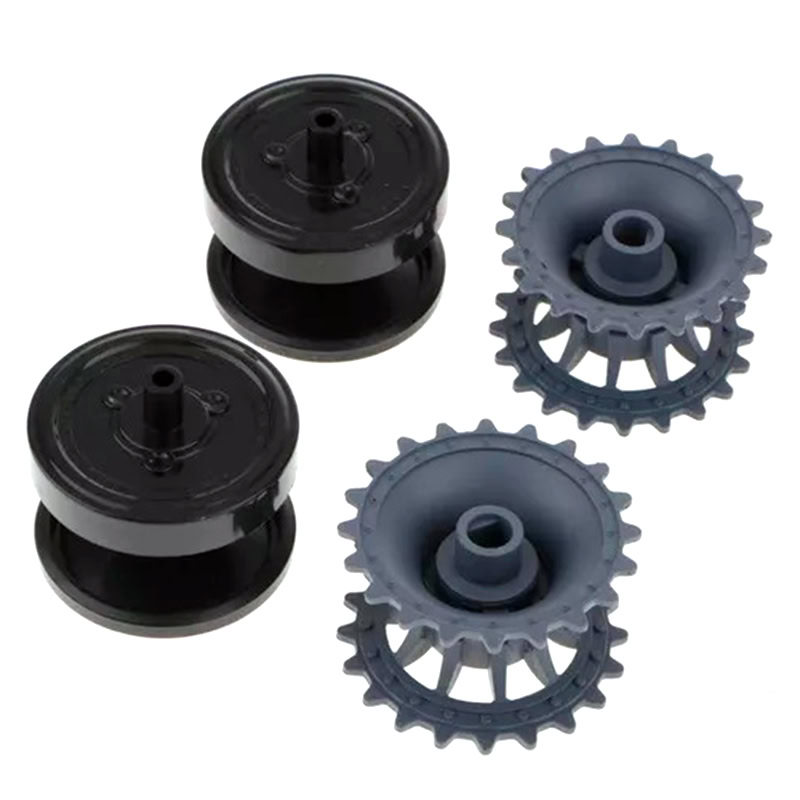 Kit Chasis de Tanque Robot TP101 Color Negro