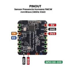 Presencia Humana FMCW XIAO Sensor mmWave 24GHz (7)