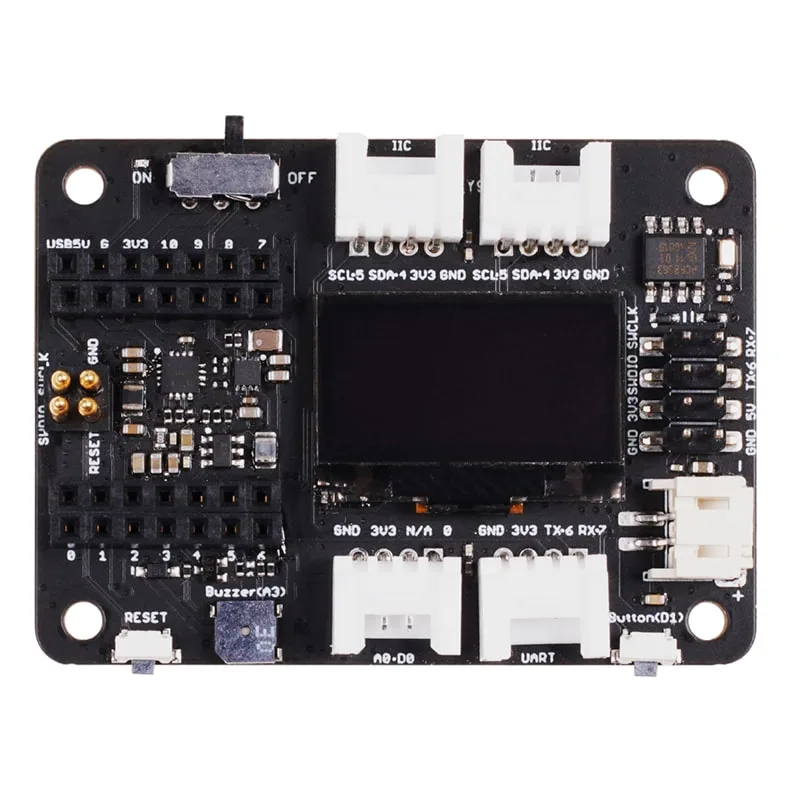 XIAO Tarjeta de Expansión con Grove OLED 2