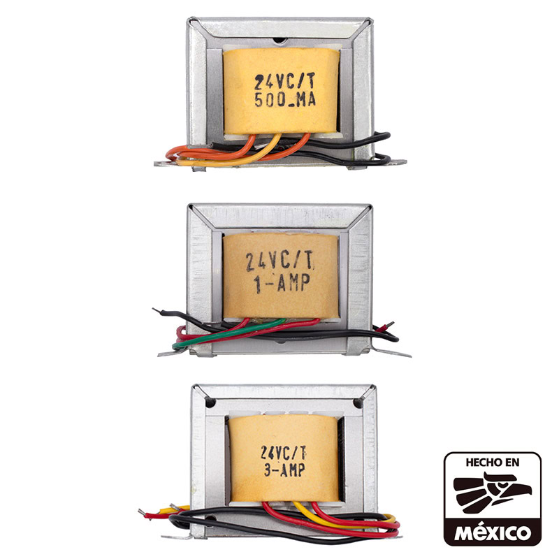 Transformador 24VC/T con Tap Central