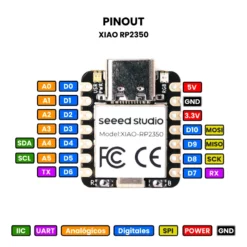 XIAO RP2350 Pinout