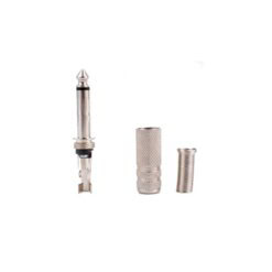 Conector Plug Mono 6.35mm