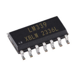 LM339DR Comparador de Voltaje Cuádruple SOP-14
