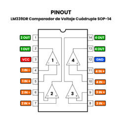 LM339DR SOP-14 Pinout