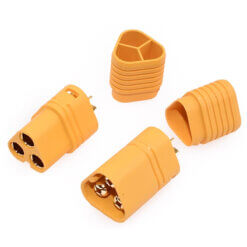 MT60 Conector de Enchufe Hembra y Macho