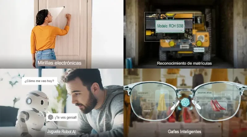 ESP32-S3 con Cámara AI DFR1154