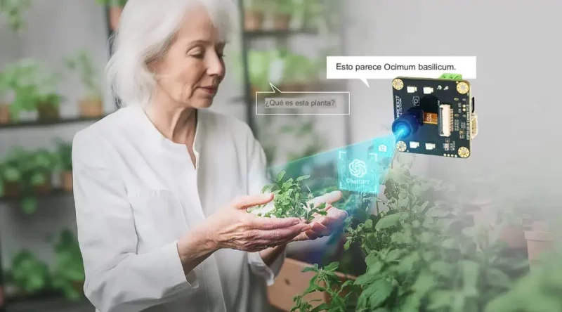 ESP32-S3 con Cámara AI DFR1154