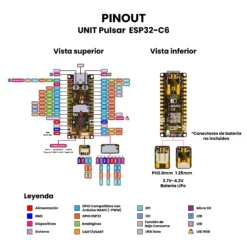 UNIT Pulsar Nano C6 ESP32-C6 (