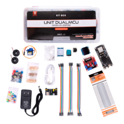 UNIT Kit DualMCU ESP32 + RP2040 10 Practicas Python
