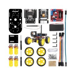 Kit Carrito ESP32 CAM 4WD Controlado vía WiFi (1)