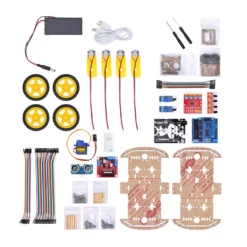 Kit Carro 4WD Robot Seguidor de Línea y Evasor