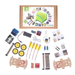 Kit Carro 4WD Robot Seguidor de Línea y Evasor