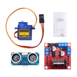 Kit Carro 4WD Robot Seguidor de Línea y Evasor