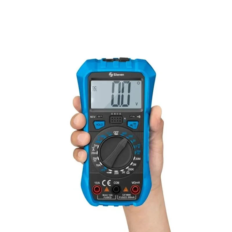 MUL-281 Multimetro Profesional RMS con Detector de Volatje 2