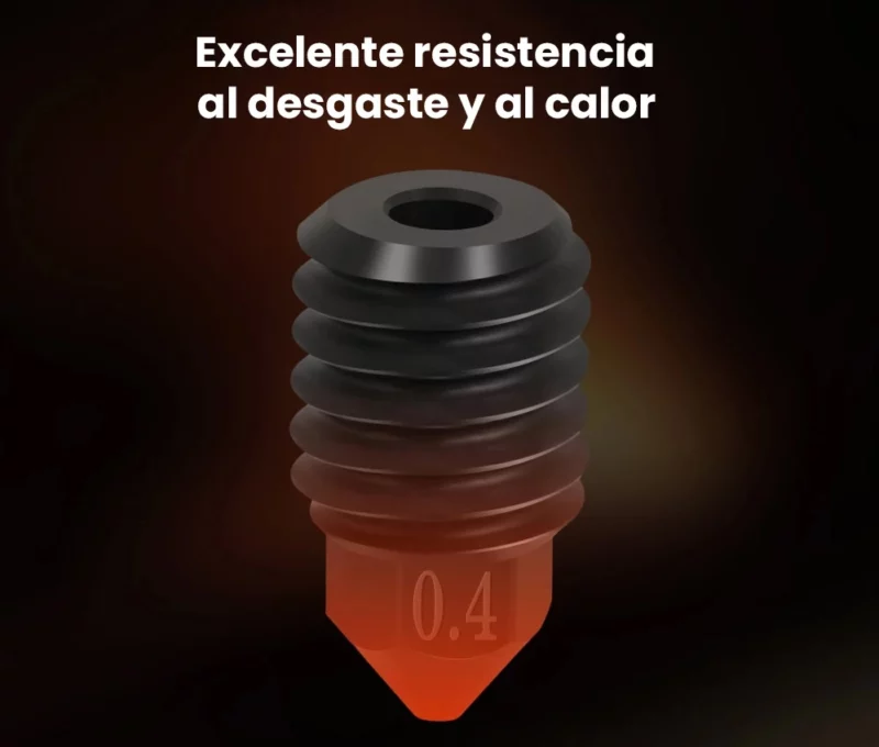 Boquilla de Acero Endurecido 0.4mm para P1X1 Bambu Lab
