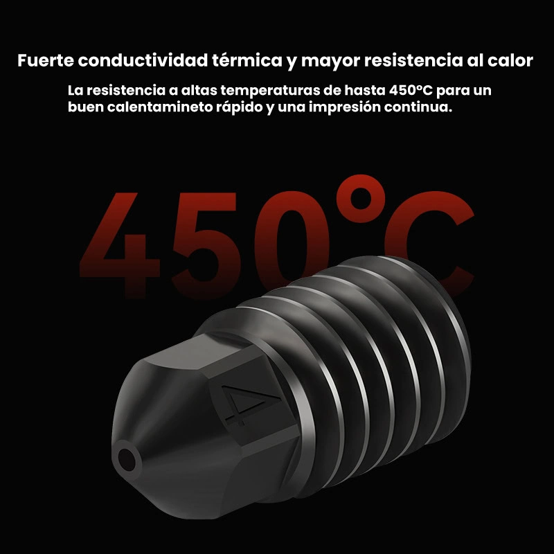 Boquilla de Acero 0.2 o 0.4mm para A1 o A1 Mini Bambu Lab