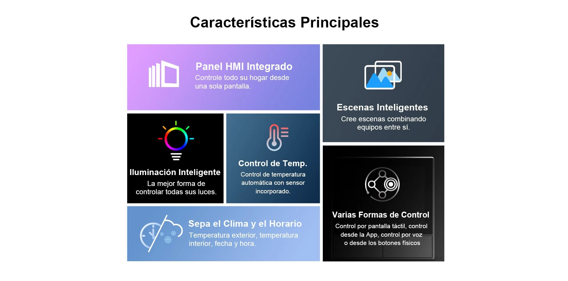 Sonoff NSPanel - Características Principales