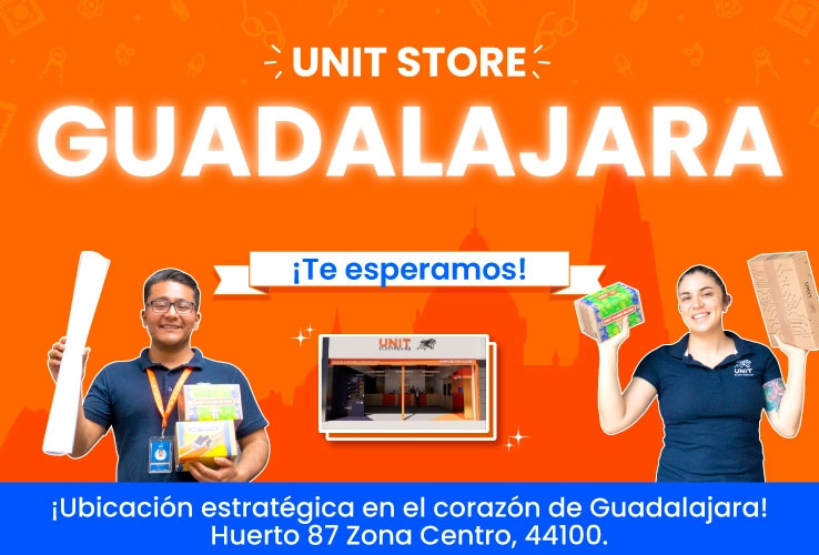 Tienda de electrónica Guadalajara UNIT Electronics