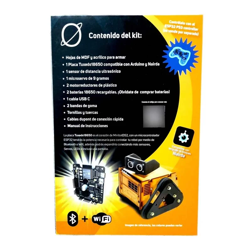 MiniBotDS2 Kit Robot Programable