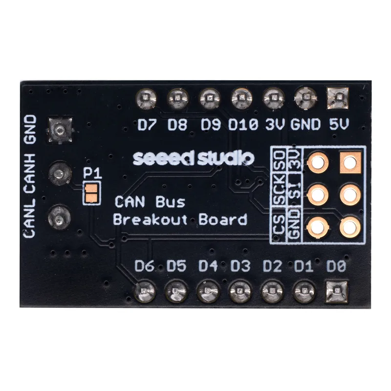 Placa de Expansión CAN Bus para Tarjetas XIAO 12