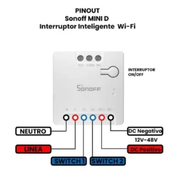-Sonoff Mini D Interruptor Inteligente Wi-Fi