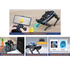 PuppyPi Raspberry Pi 5 AI Hiwonder