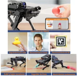 PuppyPi Raspberry Pi 5 AI Hiwonder