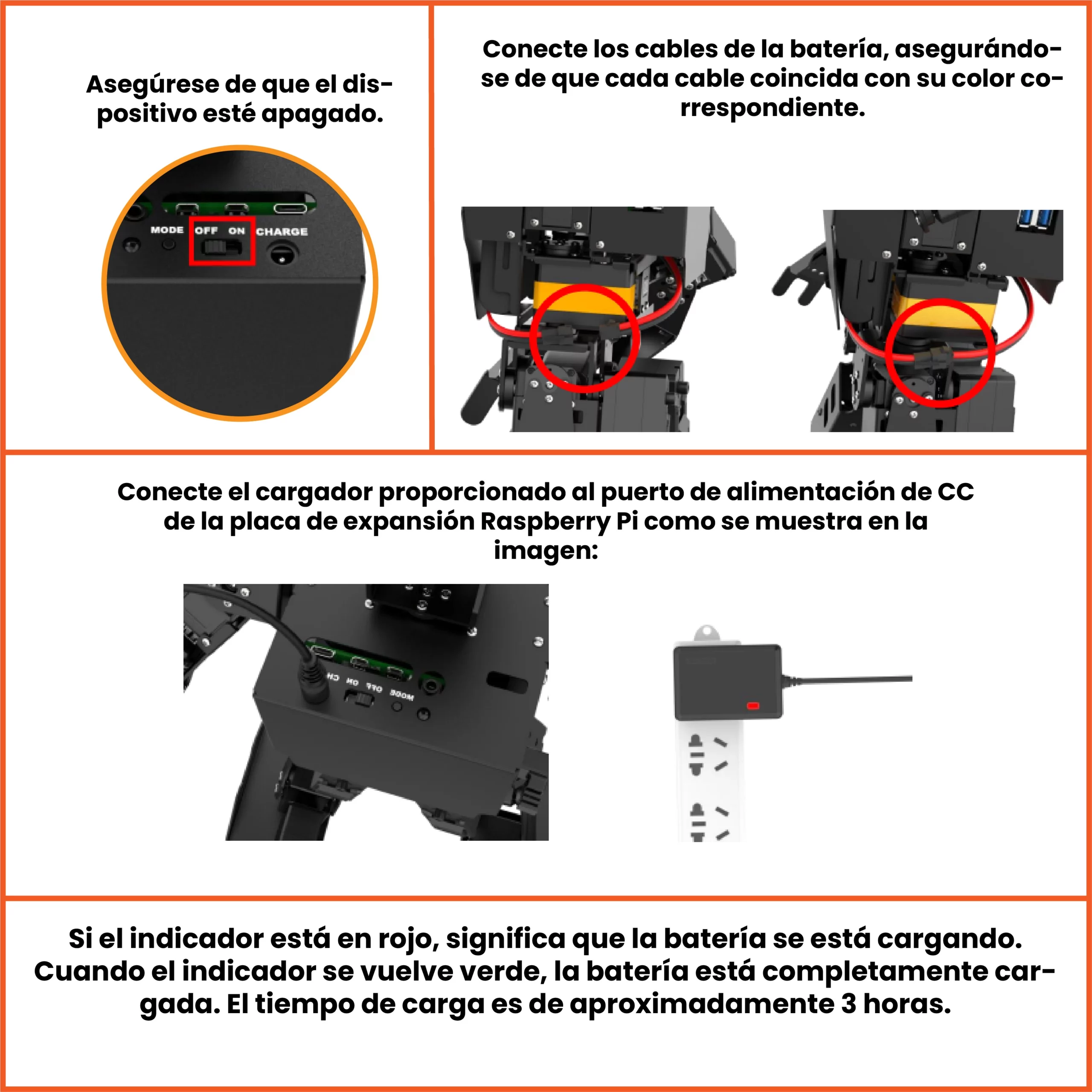 AR4921 - AiNex Biped Humanoid Robot Raspberry Pi 8GB AI con Tecnologia ROS Batería