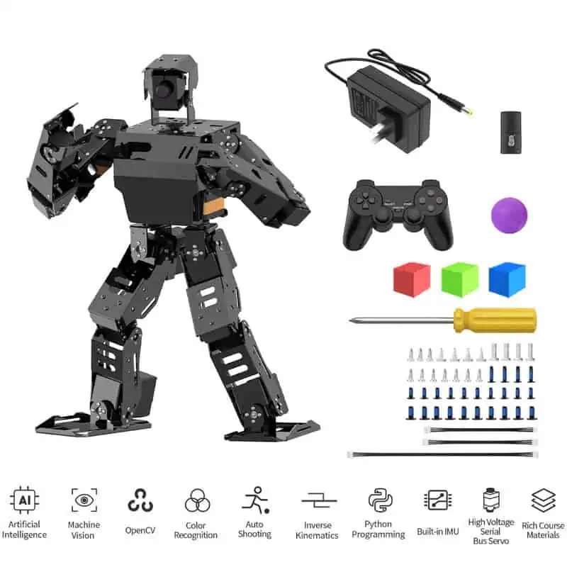 AR4921 - AiNex Biped Humanoid Robot Raspberry Pi 8GB AI con Tecnologia ROS Principal