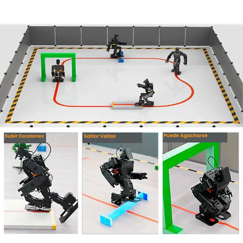 AR4921 - AiNex Biped Humanoid Robot Raspberry Pi 8GB AI con Tecnologia ROS Tercera