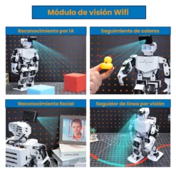 Tonybot Kit Avanzado Robot Humanoide vision wifi