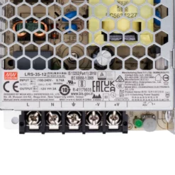 LRS-35-12 Fuente Conmutada 12V 3A MEAN WELL