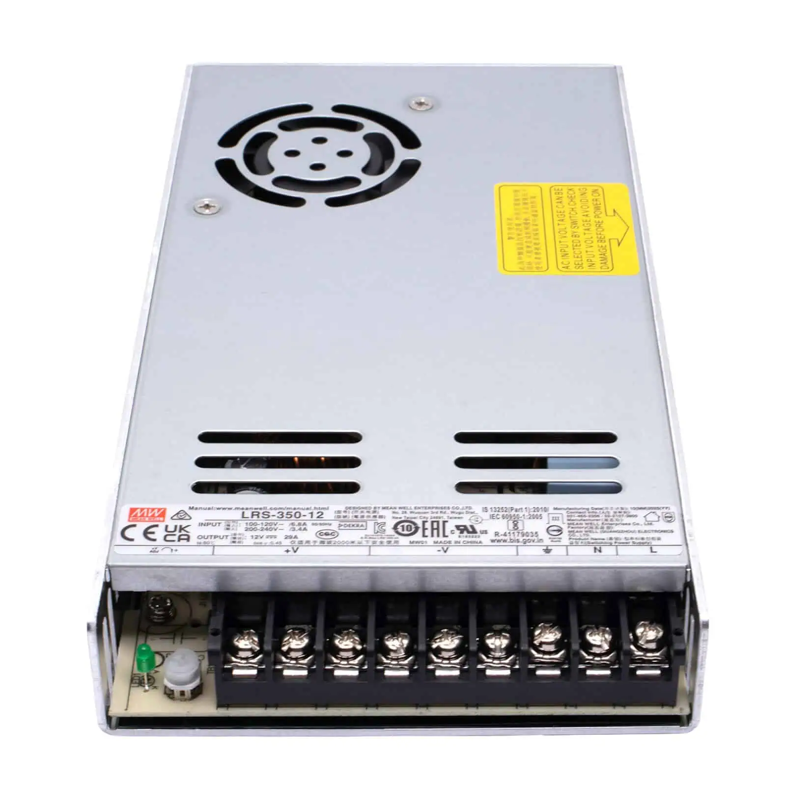 LRS-350-12 Fuente Conmutada 12V 29A MEAN WEL