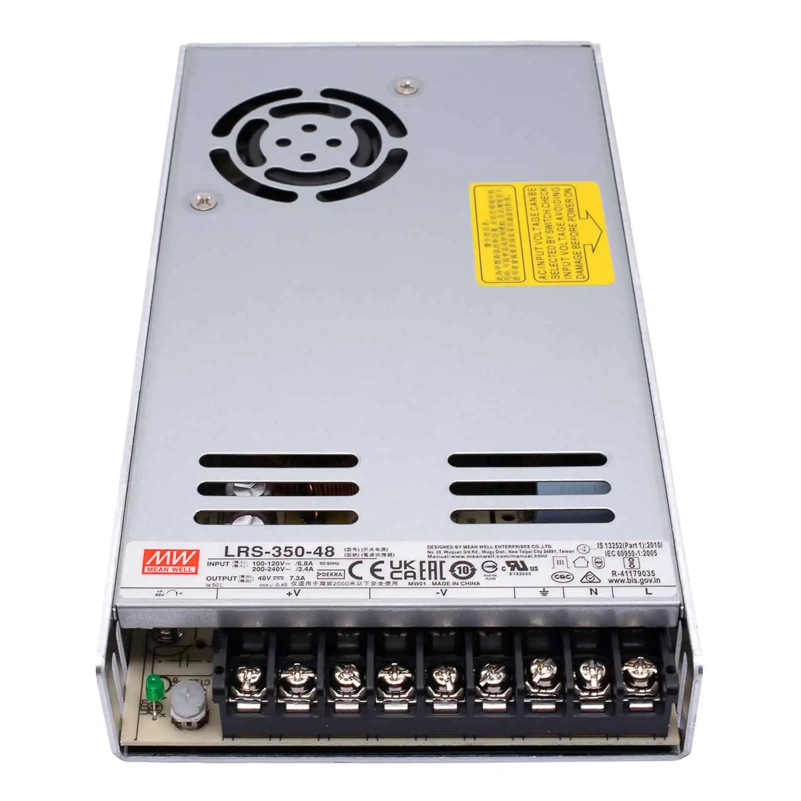 LRS-350-48 Fuente Conmutada 48V 7.3A MEAN WELL