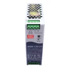 WDR-120-24 Fuente Conmutada para Riel DIN 24V 5A MEAN WELL
