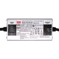 XLG-75-24-A Fuente Conmutada 24V 3.1A IP67 MEAN WELL