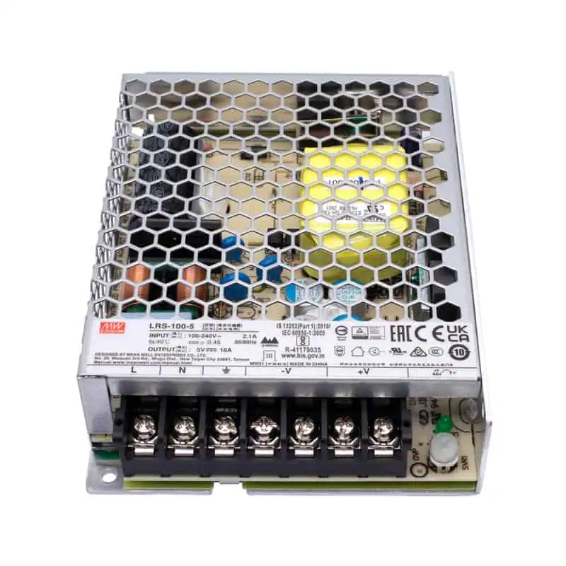 LRS-100-5 Fuente Conmutada 5V 18A MEAN WELL