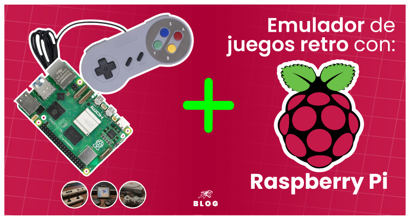 Emulador de juegos retro con Raspberry Pi 5