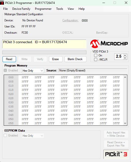 AR4964 - PICKIT 3.5 Programador Universal para PIC con Accesorios IA_E