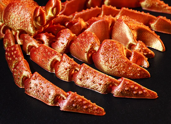 PLA+ Silk Bicolor Negro y Azul SUNLU (3)