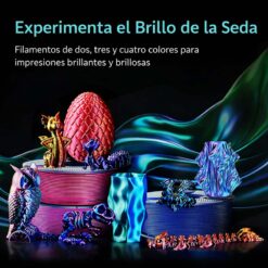 PLA+ Silk Bicolor 1Kg Filamento SUNLU