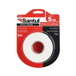 Cinta Montaje Doble Cara 5Mt Santul 5701