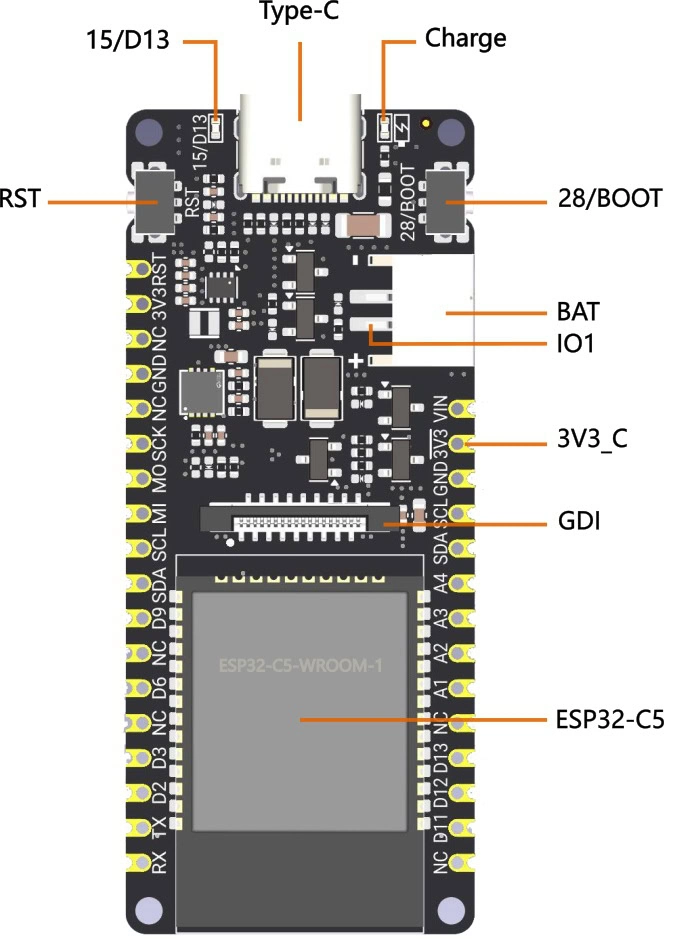FireBeetle 2 ESP32- C5 IoT
