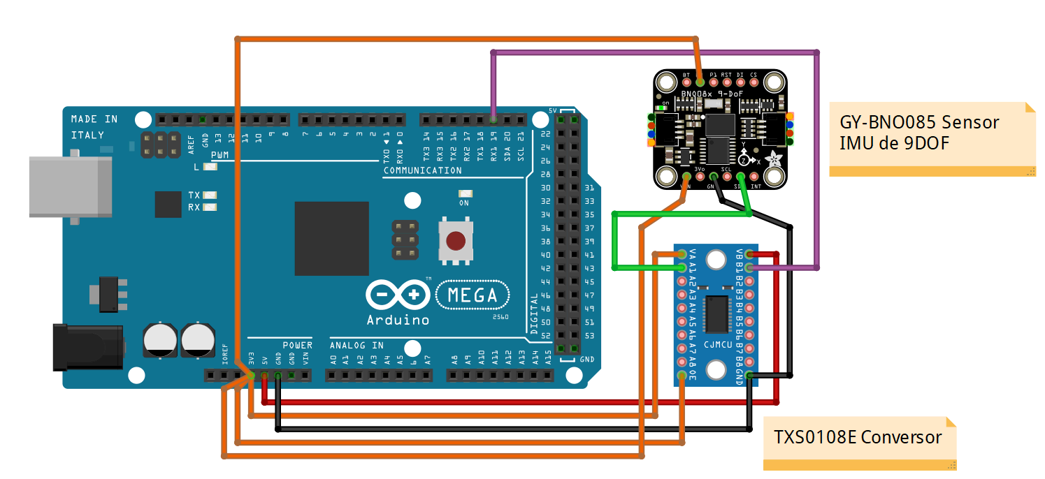 AR4792 - GY-BNO085 Sensor IMU de 9DOF DIA